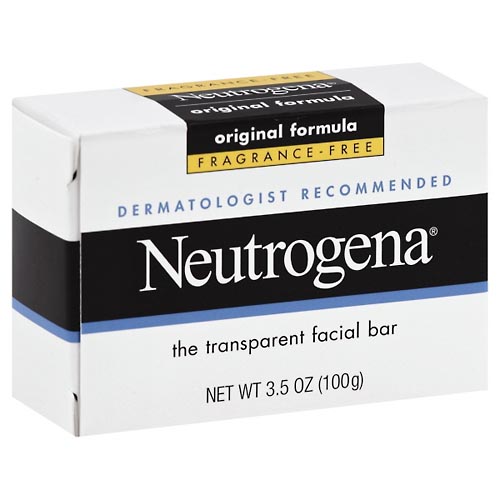 Image for Neutrogena Facial Bar, Original Formula, Fragrance-Free,3.5oz from Nambe Drugs
