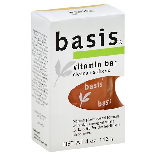 Image for Basis Vitamin Bar,4oz from Nambe Drugs