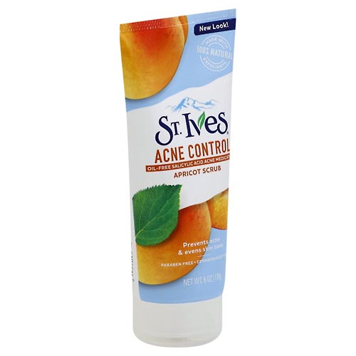 Image for St Ives Scrub, Acne Control, Apricot,6oz from Nambe Drugs