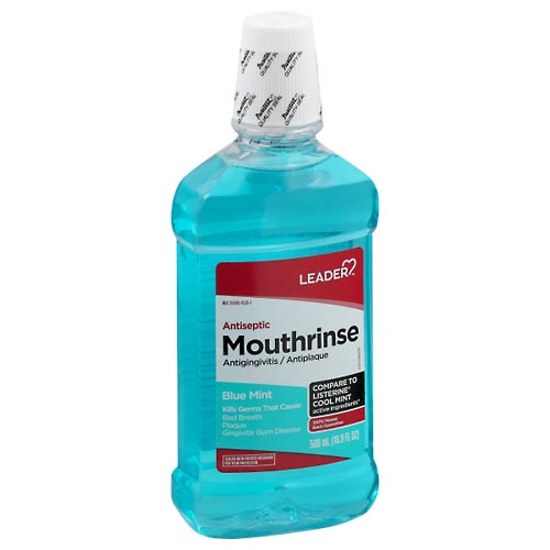 Image for Leader Mouthrinse, Blue Mint,500ml from Nambe Drugs