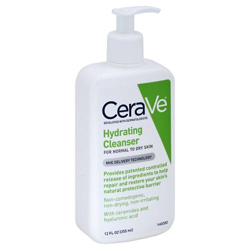 Image for CeraVe Hydrating Cleanser, for Normal to Dry Skin 12 oz from Nambe Drugs