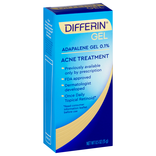 Image for Differin Acne Treatment, Gel, 0.5oz from Nambe Drugs