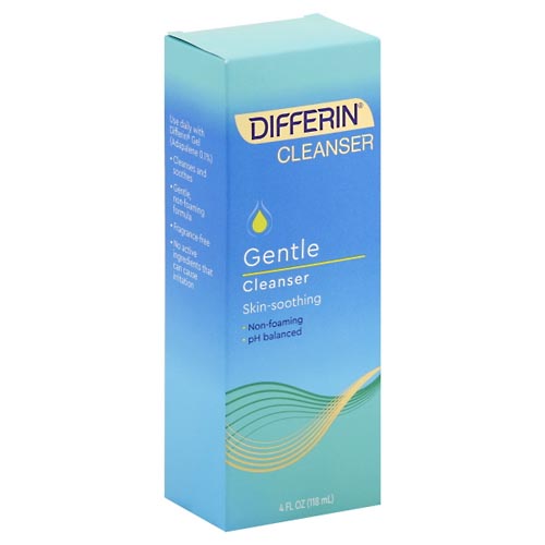 Image for Differin Cleanser, Gentle,4oz from Nambe Drugs