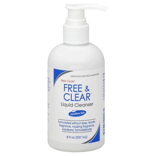 Image for Free & Clear Liquid Cleanser, for Sensitive Skin 8 oz from Nambe Drugs