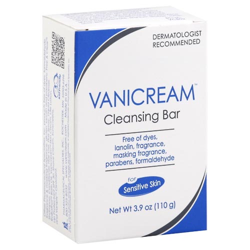 Image for Vanicream Cleansing Bar, for Sensitive Skin 3.9 oz from Nambe Drugs