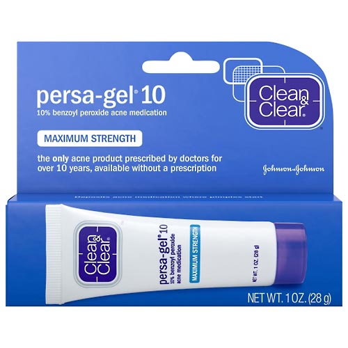 Image for Clean & Clear Persa-Gel 10, Maximum Strength,1oz from Nambe Drugs