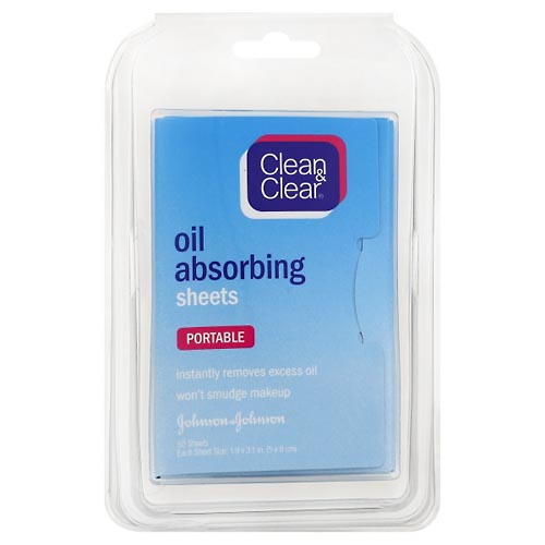 Image for Clean & Clear Oil Absorbing Sheets,50ea from Nambe Drugs