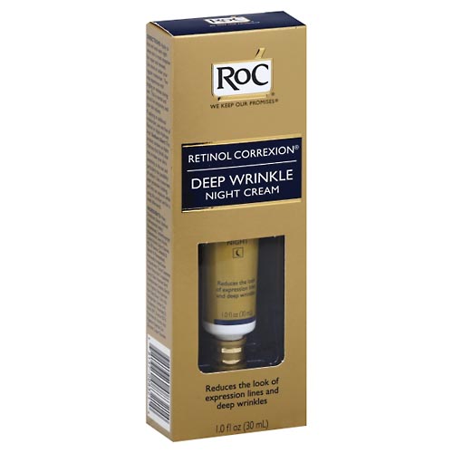 Image for Roc Night Cream, Deep Wrinkle,1oz from Nambe Drugs