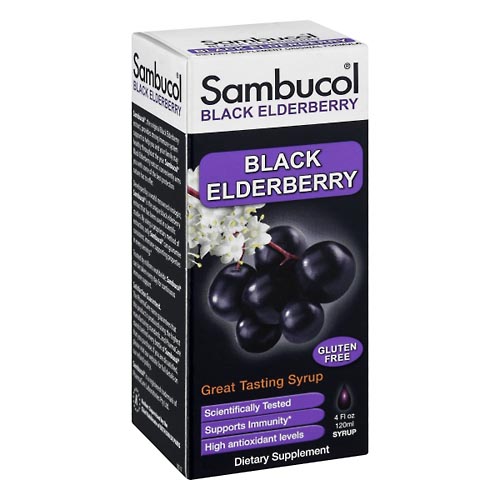 Image for Sambucol Black Elderberry, Syrup,4oz from Nambe Drugs