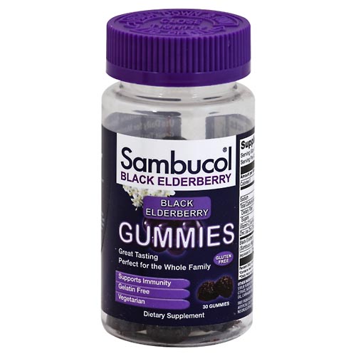 Image for Sambucol Black Elderberry, Gummies,30ea from Nambe Drugs