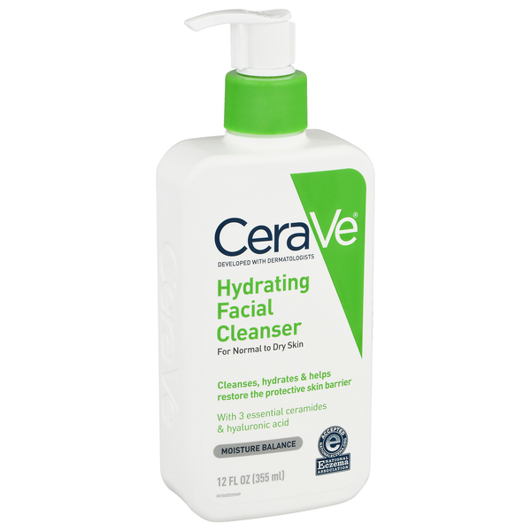 Image for CeraVe Hydrating Cleanser, for Normal to Dry Skin,12oz from Nambe Drugs